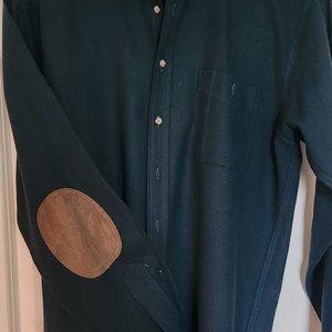 PENDLETON WOOL TRAIL SHIRT - FOREST GREEN MEN'S LARGE TALL  - PRICE DROP!